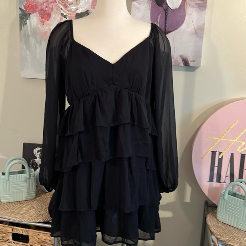 Abercrombie & Fitch Black Mini Dress